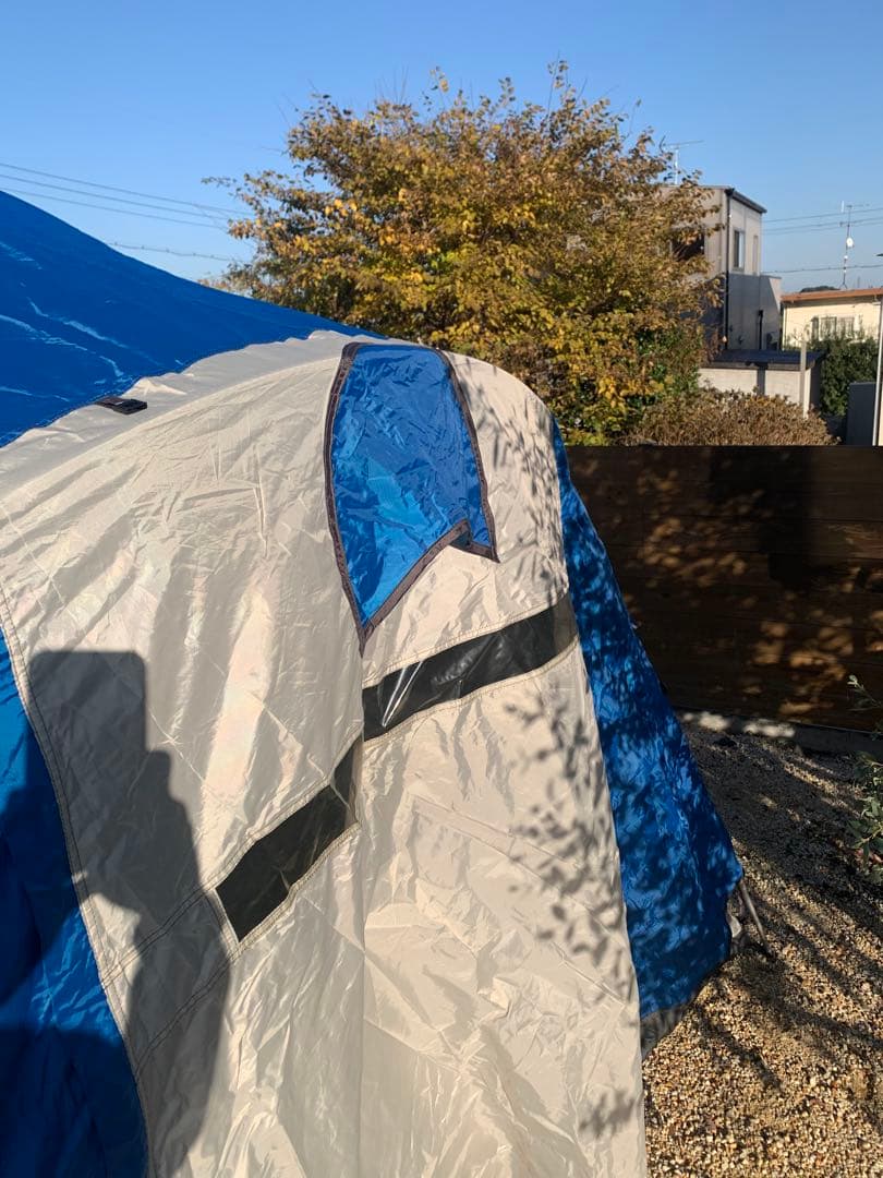 SIERRA DESIGNS YAHI4 ドーム型キャンプテント 青と白