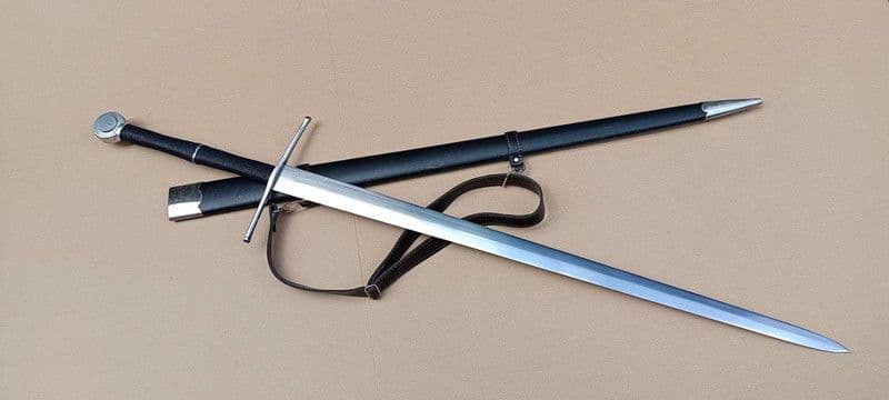 マンガン鋼西洋剣 古兵器 武具　刀装具　日本刀　模造刀 居合刀