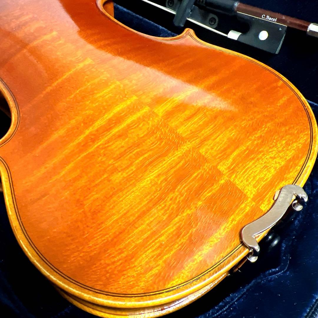 【極美品・美虎杢】Claudio Bacci CBV-100 1/8 バイオリン