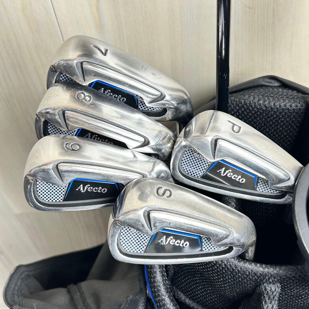 【メンズ右】Afecto 初心者向け メンズゴルフセット　デビュー　M71031