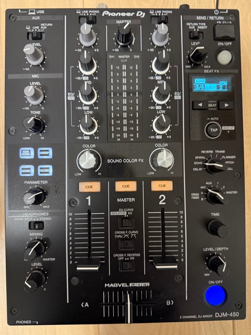 Pioneer DJ DJM-450 2チャンネルミキサー⭐︎箱あり！