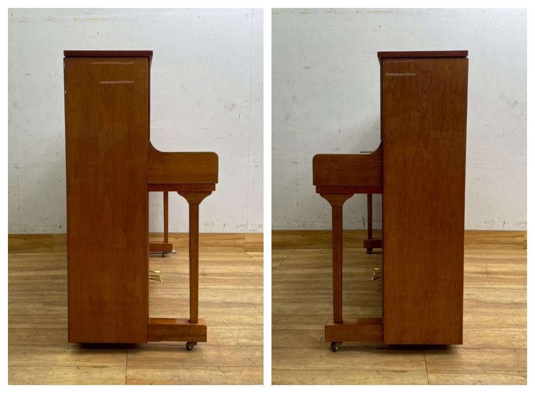 T7775☆美品☆NIEMEYER☆ニーマイヤー☆114RP☆アップライトピアノ