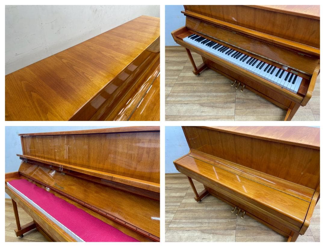 T7775☆美品☆NIEMEYER☆ニーマイヤー☆114RP☆アップライトピアノ