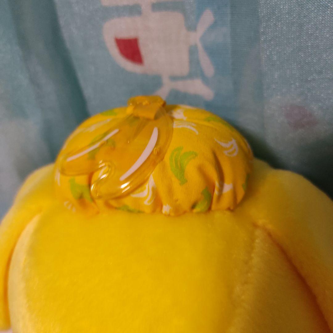 ポムポムプリン バナナ ぬいぐるみ レトロ