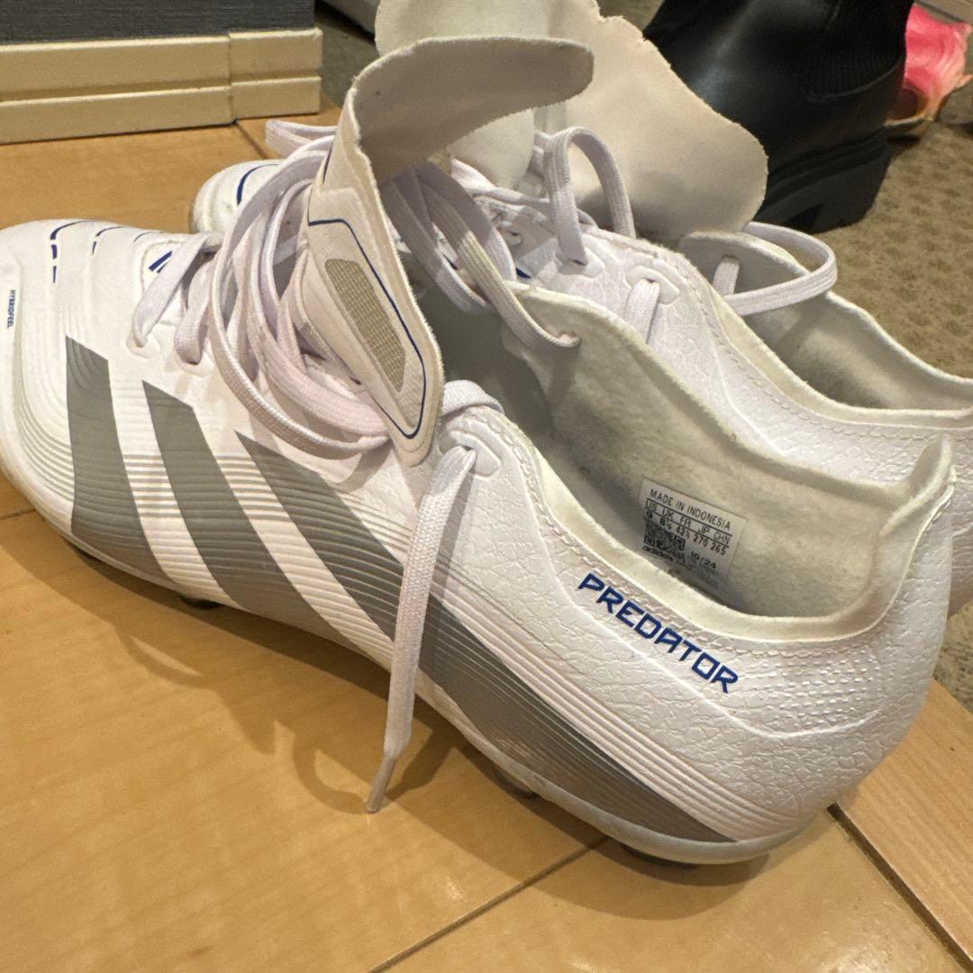 adidas Predator サッカーシューズ ホワイト