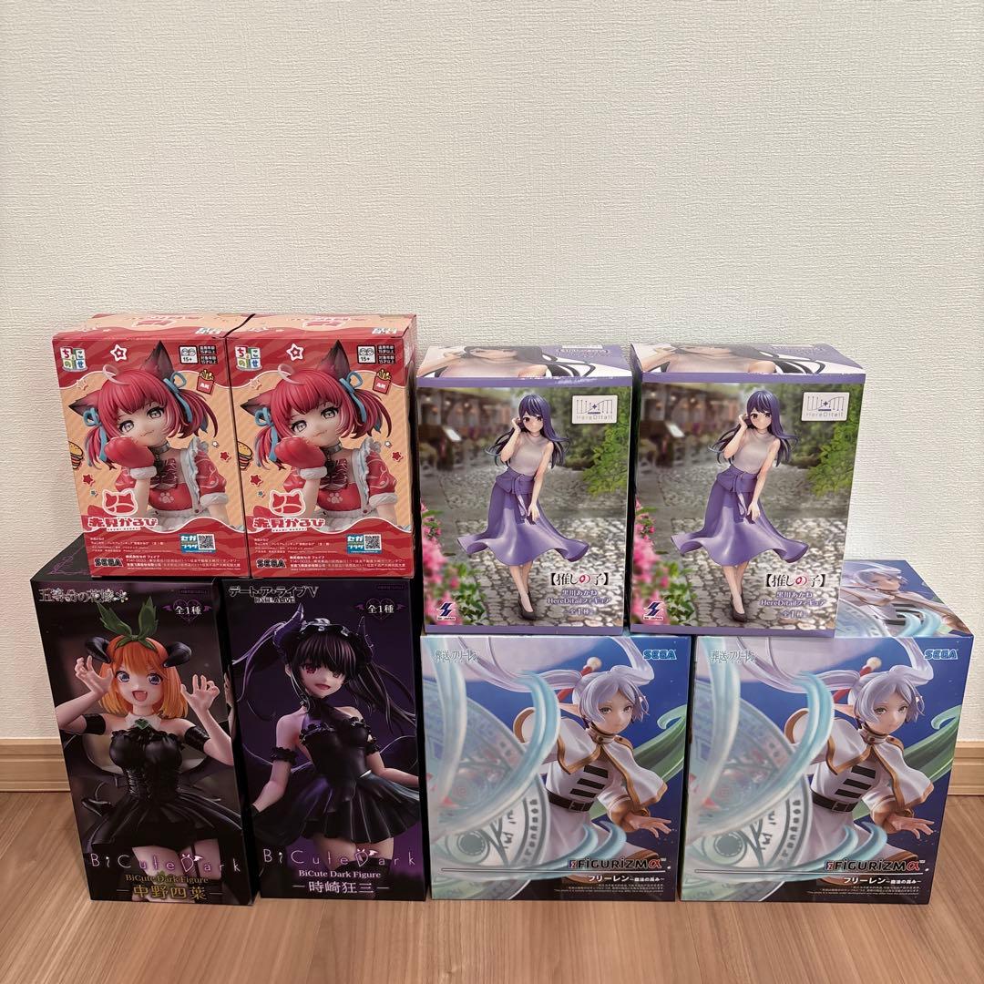 美少女フィギュアまとめ売り８点