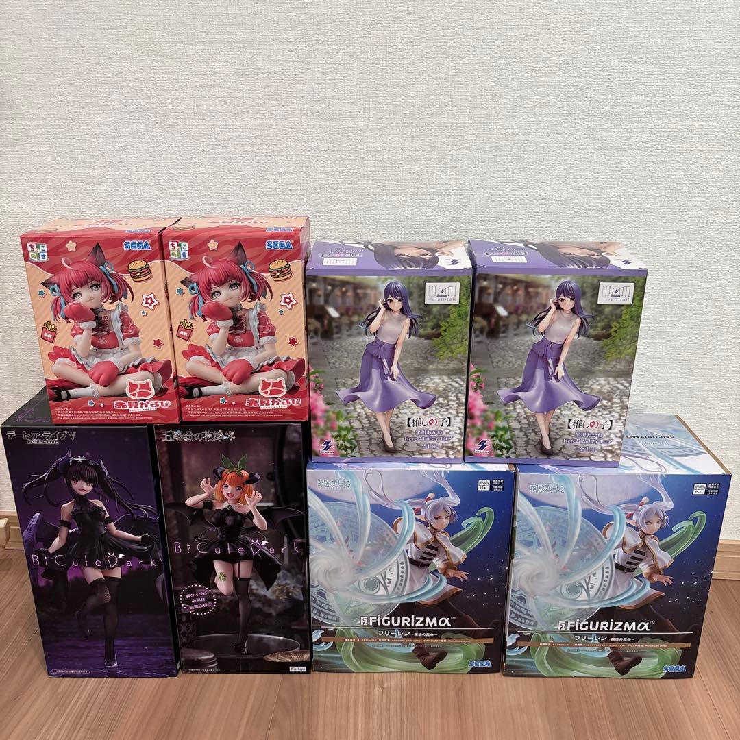 美少女フィギュアまとめ売り８点