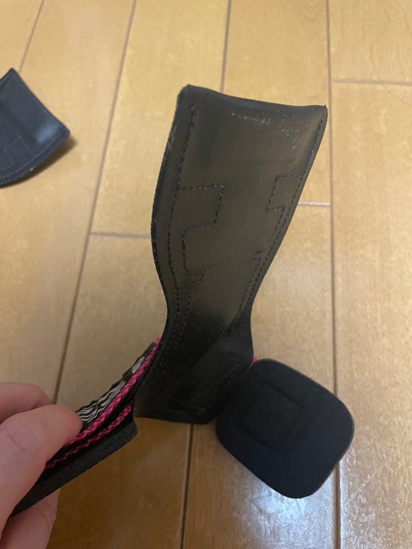 hinataVERSA GRIPPS パワーグリップ ブラックピンクXS