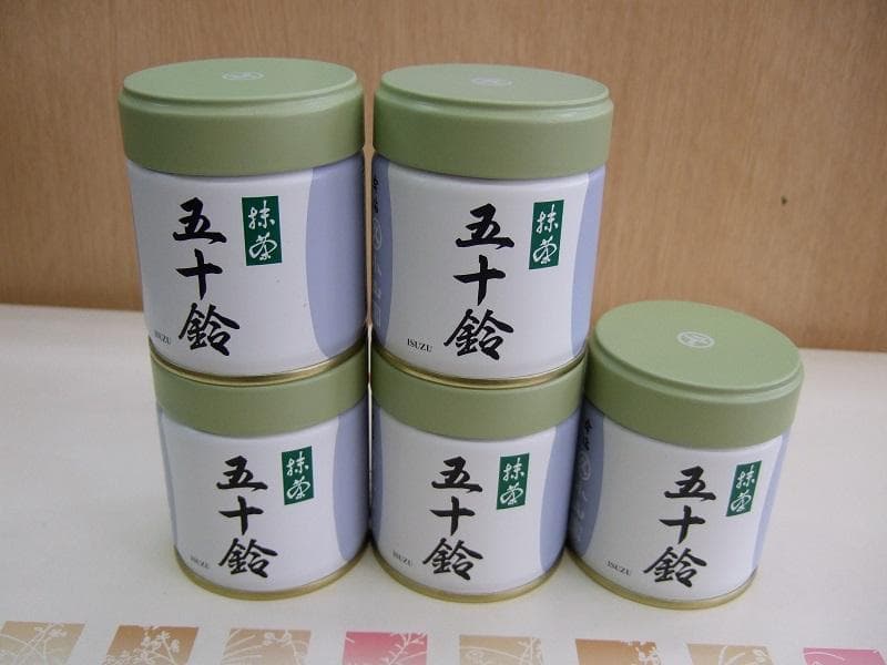 丸久小山園　五十鈴４０ｇ缶×５個　新品未開封