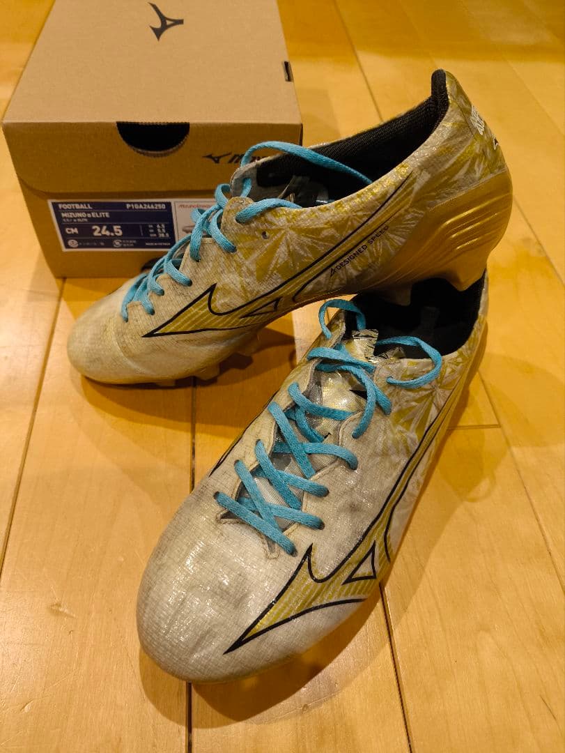 Mizuno アルファ Elite サッカーシューズ 24.5cm　エリート