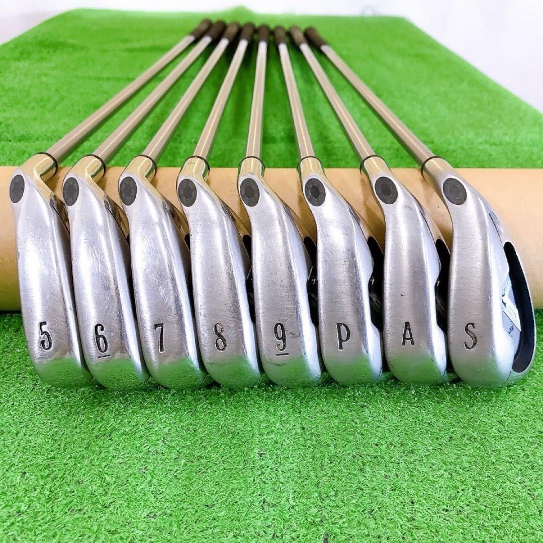 テ18★キャロウェイ X-18 8本アイアンセット SR メンズ JV 70i