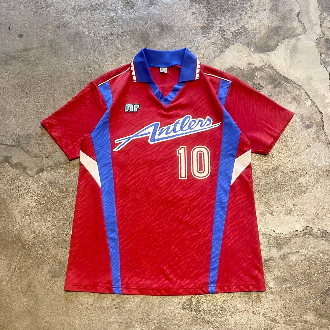 90's/1992-1993 鹿島アントラーズ #10 ジーコ サッカー シャツ