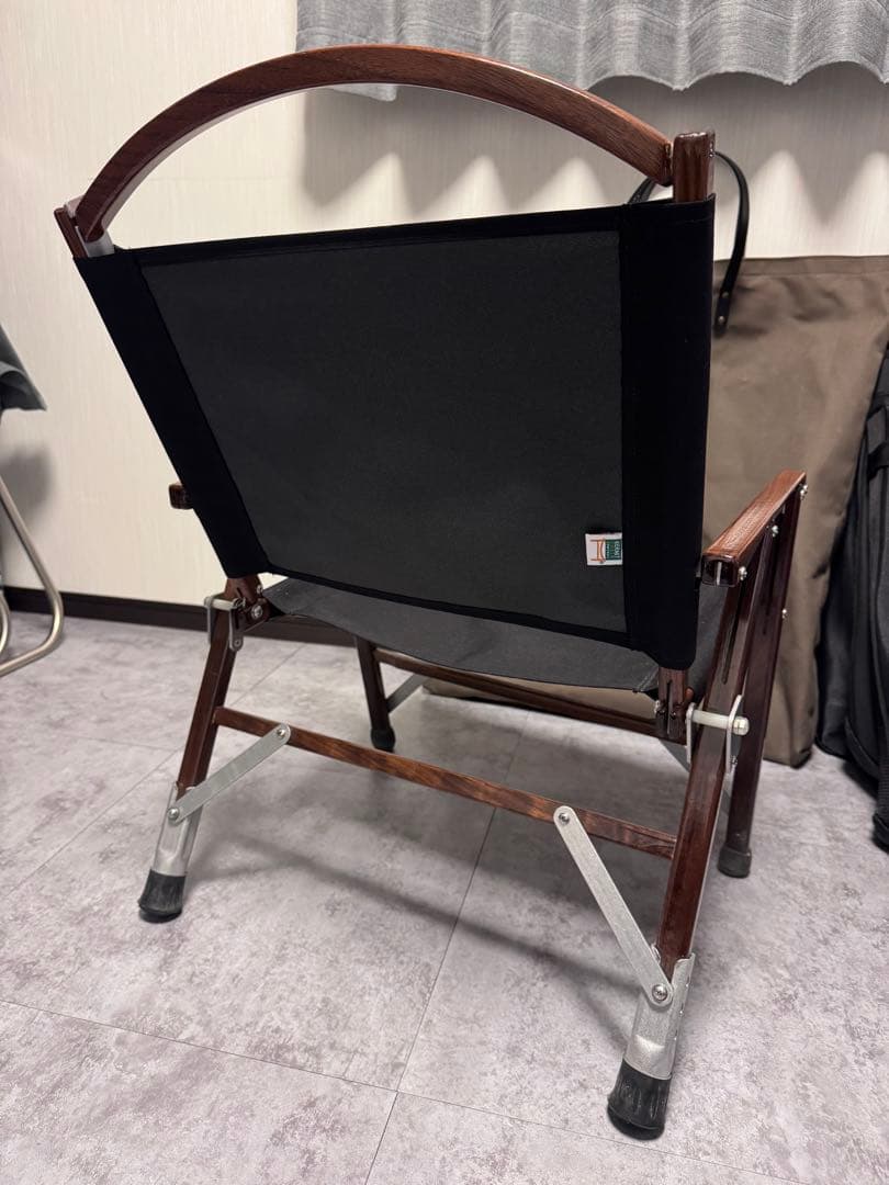 カーミットチェア　ウォールナット　艶あり　ノビタ　収納袋付き　USA製