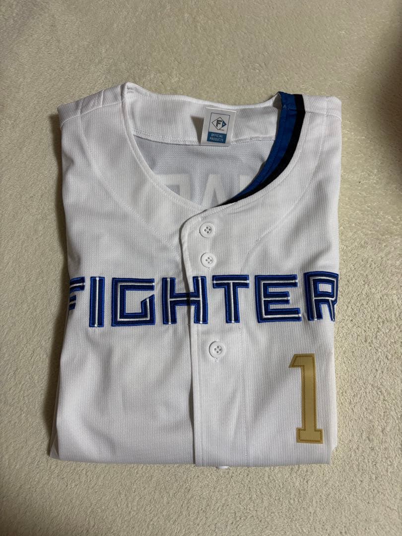 北海道日本ハムファイターズ 山崎福也 タオル ユニフォーム