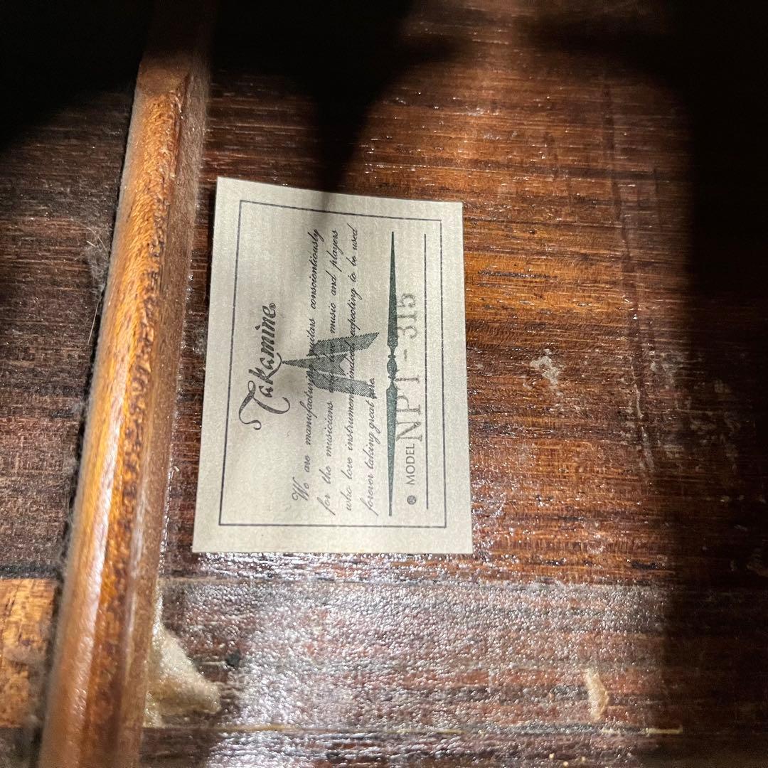 【10990】 Takamine エレアコ マカフェリ NPT-315