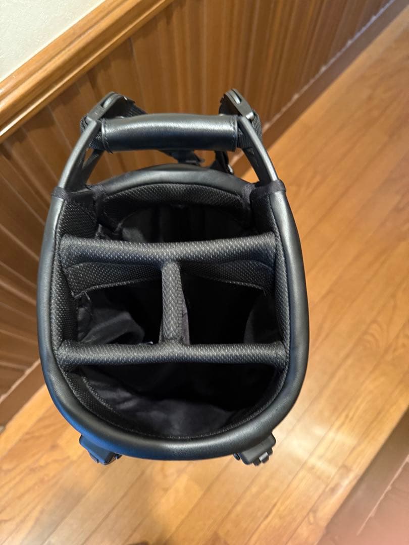 Vessel ネイビー キャディバッグ スタンド付き