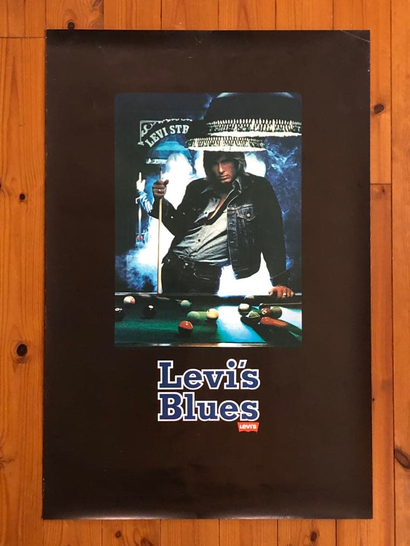 レア70年代オリジナルLEVISリーバイス販促用ビンテージポスター501BIGE