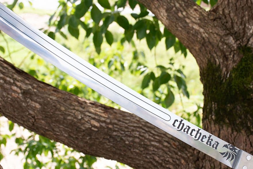 カチャカ 刀 鋼の刃 木製ハンドル 古兵器 武具 刀装具 鍛造打 鋼刀 冷兵器