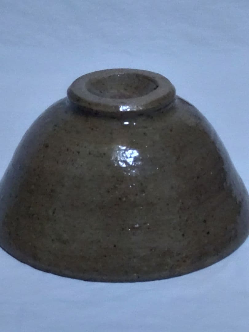珍品【茶道具】水間焼　栄寿土　抹茶碗