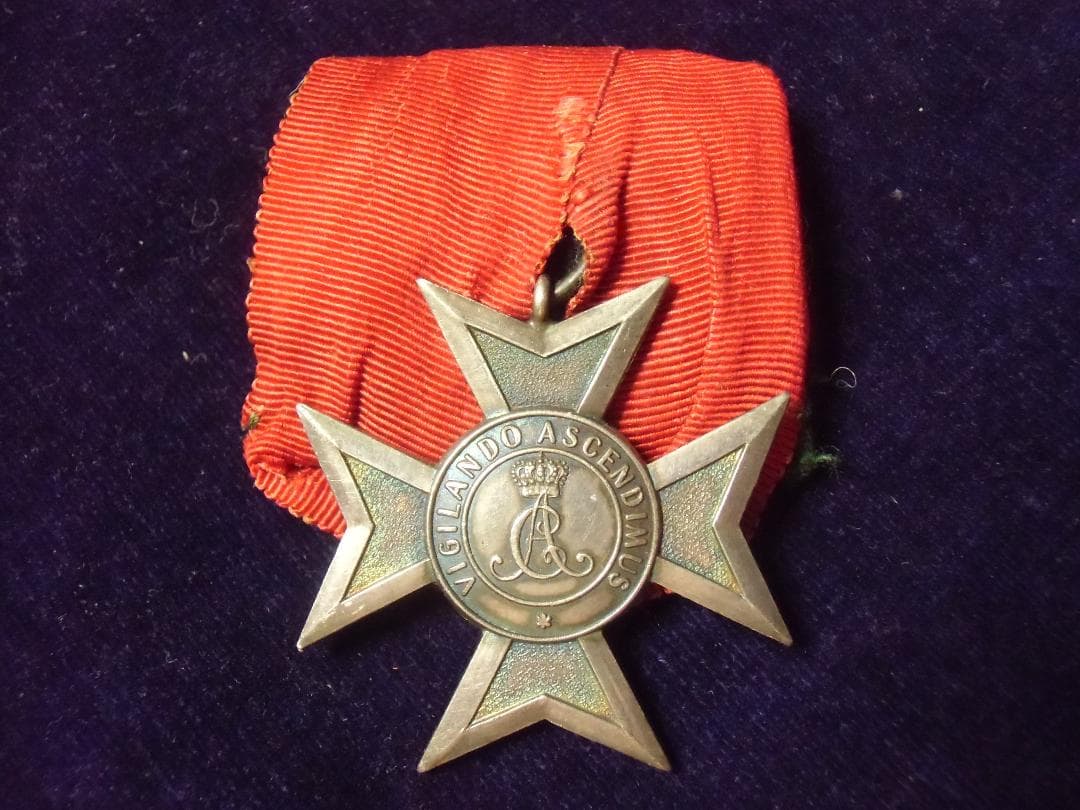 Ｗ帝政ドイツ軍/ザクセン大公国＊シルバー戦功十字勲章＊１ｓｔモデル（実物）