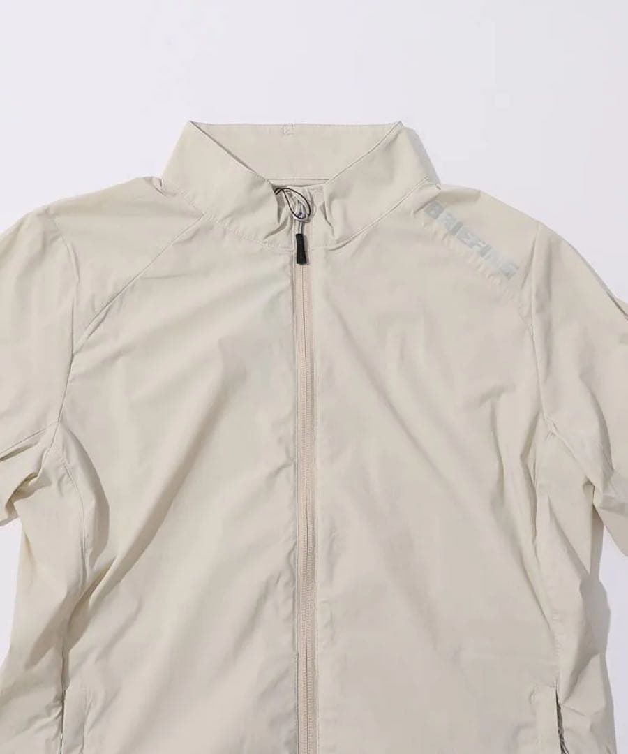 ブリーフィングゴルフ 【撥水ストレッチ】スタンドネックシャカブルゾン　美品