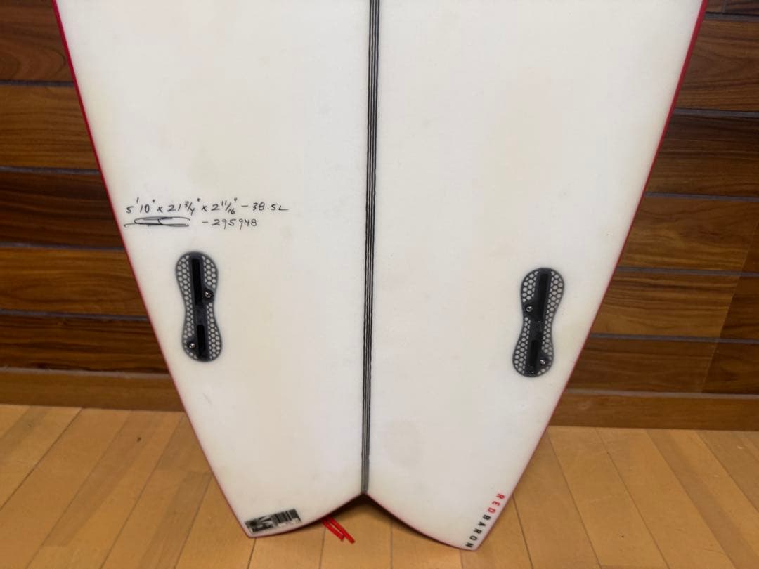 サーフィン・ボディボード JS INDUSTRIES RED BARRON 5'10\"