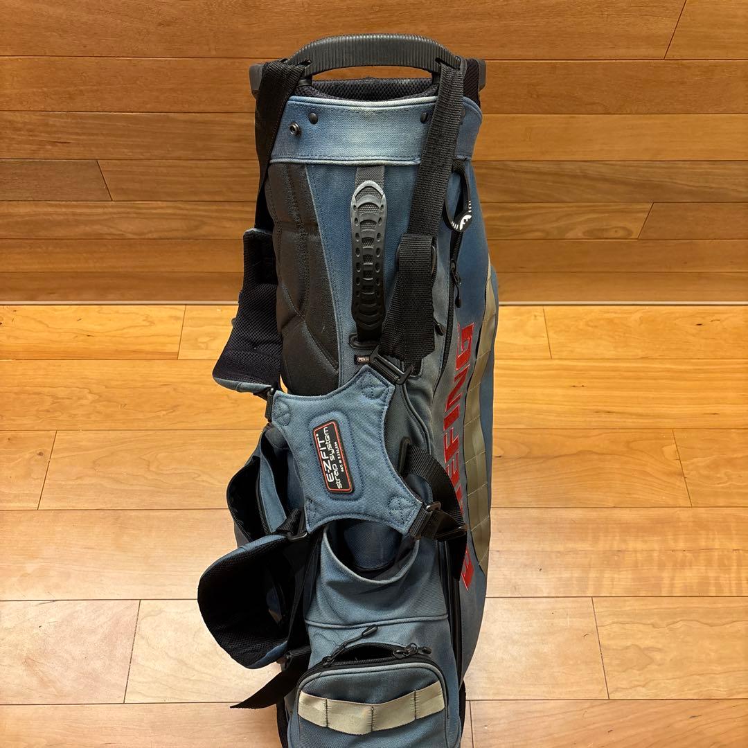 BRIEFING キャディバッグ スタンド付き ブルー