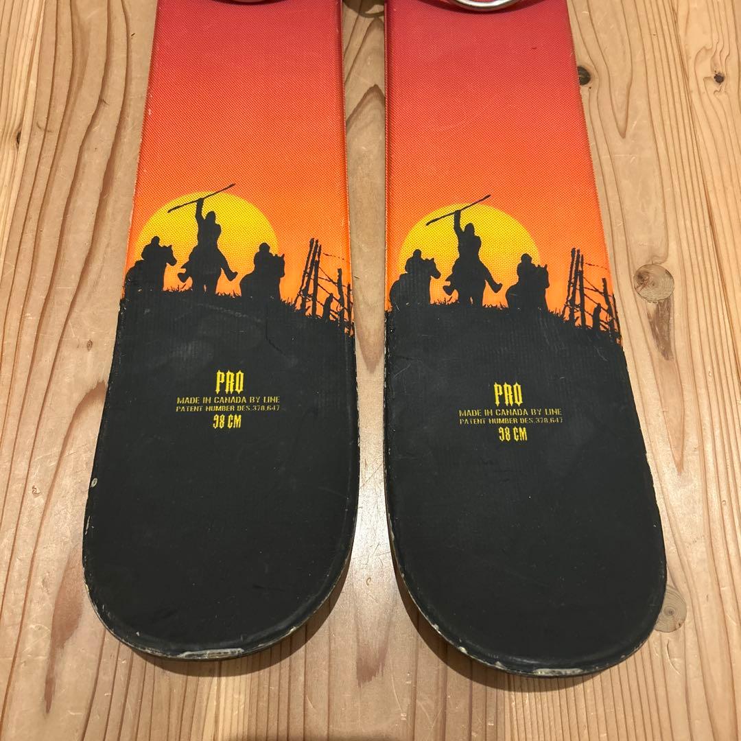 LINE PRO ショートスキー板 98cm