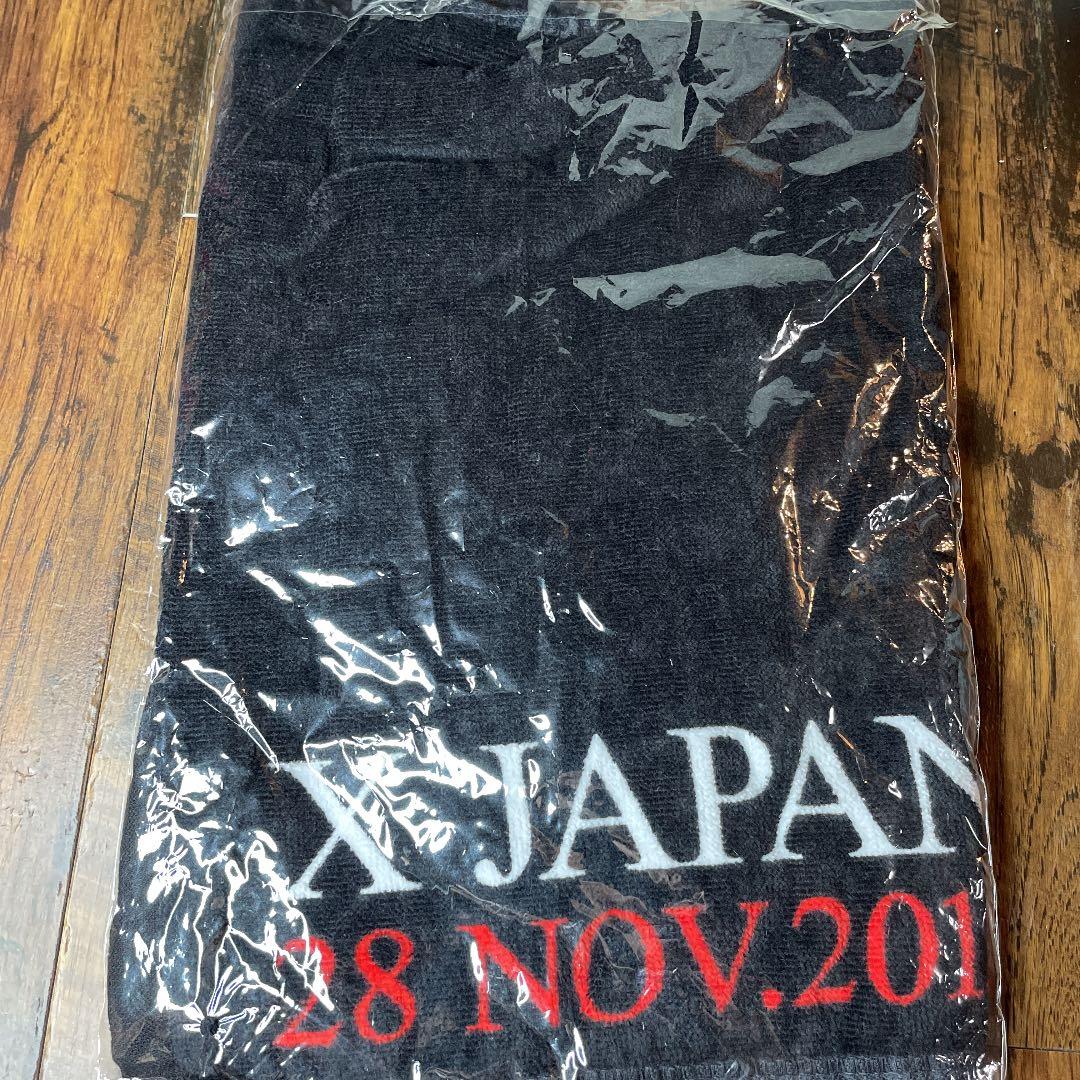 X JAPAN 石巻オークションLIVE 限定タオル