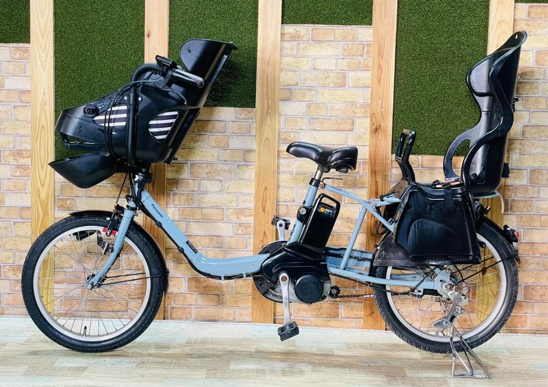 超人気色 超大容量 パナソニック 子供乗せ電動アシスト自転車 H3329