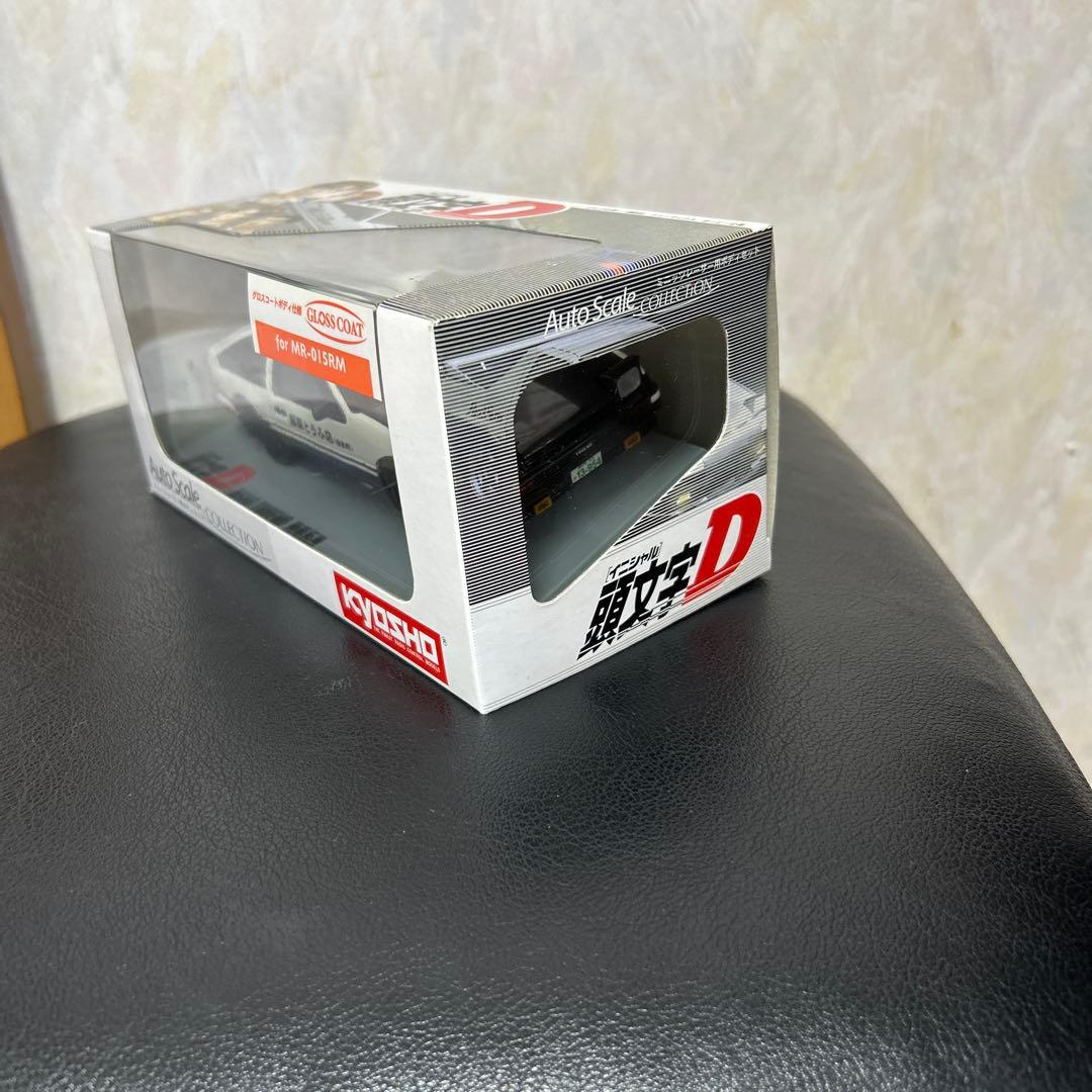 京商ミニッツ頭文字Ｄ　AE86 藤原拓海　トレノカーボンボンネット仕様