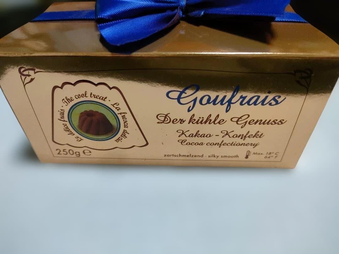 Goufrais Kakao-Konfekt 250g　２つセット計500ｇ