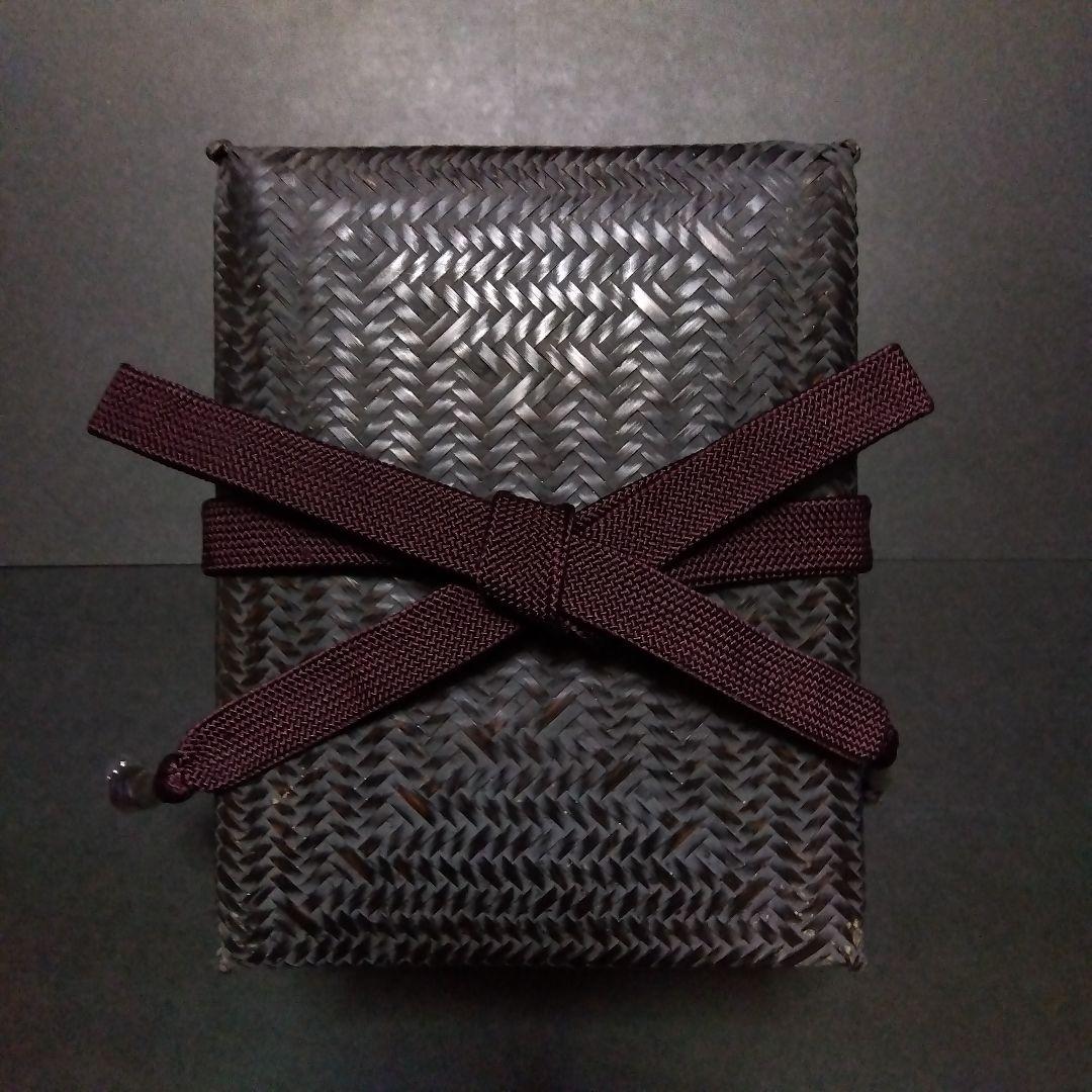 御所籠(茶碗 大津袋 平棗 茶巾箱 仕覆 茶筅筒 振出 網袋 茶杓 古帛紗)外箱