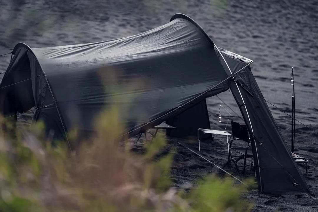 TOKYO CRAFTS 東京クラフト　テンビシェルター　ブラック　ルーフ付き