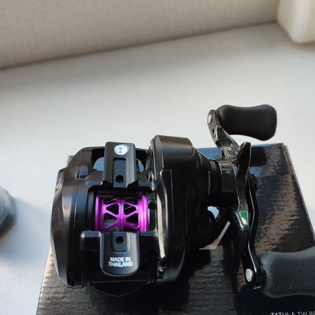 ま*め様 ダイワ　タトゥーラ80 TATULA TW 80L 左ハンドル ベイト