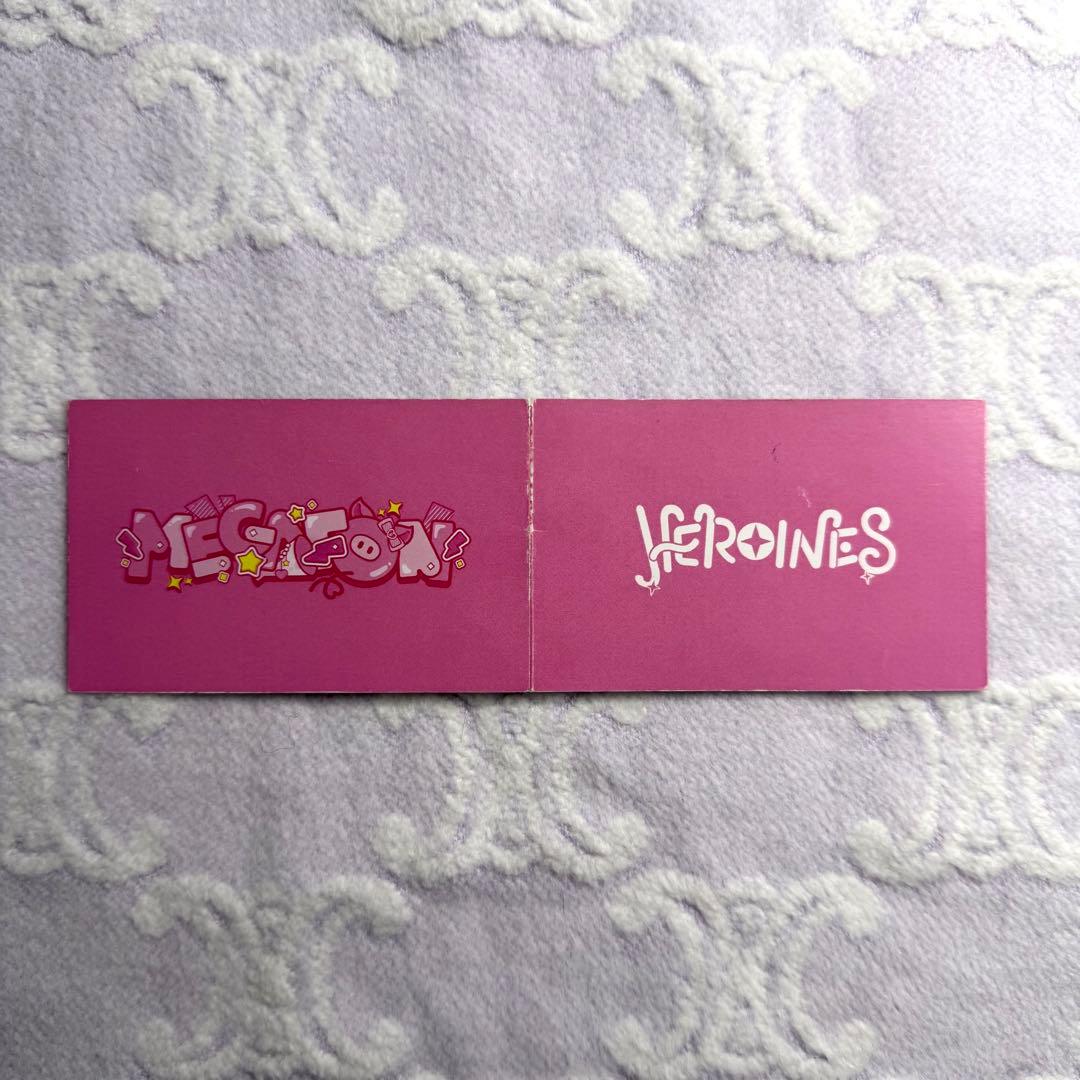 HEROINESポイントカード ヒロインズポイントカード スタンプカード71pt