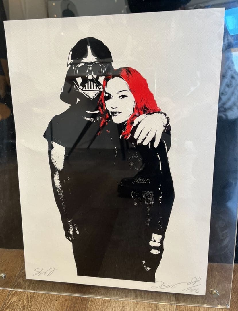 SIAダース・ベイダー シルクスクリーン アート