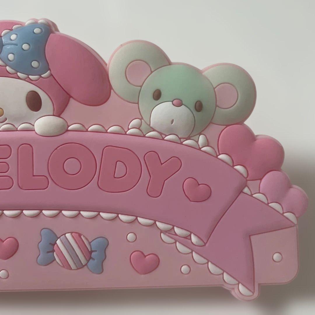 マイメロディ 大きめクリップマグネット立体デザイン