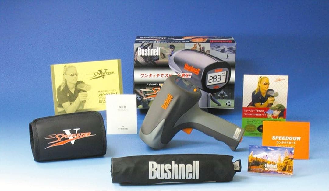 スピードガン スピードスターV ブッシュネル(Bushnell) 説明書、箱付き