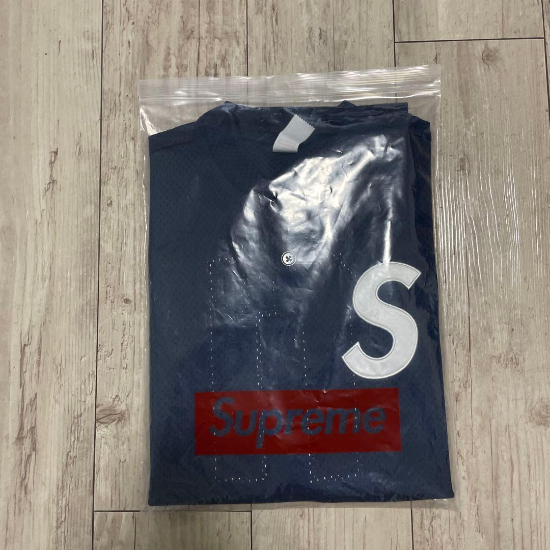 【24fw】Supreme S Logo Baseball Henley