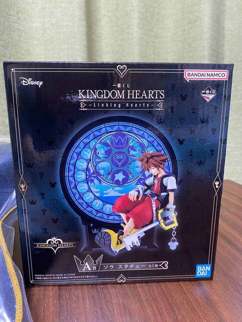 キングダムハーツ 一番くじ A賞 ソラ スタチュー フィギュア タオル