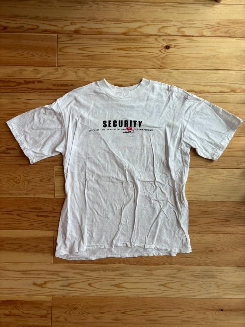 ミュージシャン Fuji Rock Festival 1997 Security Tee L