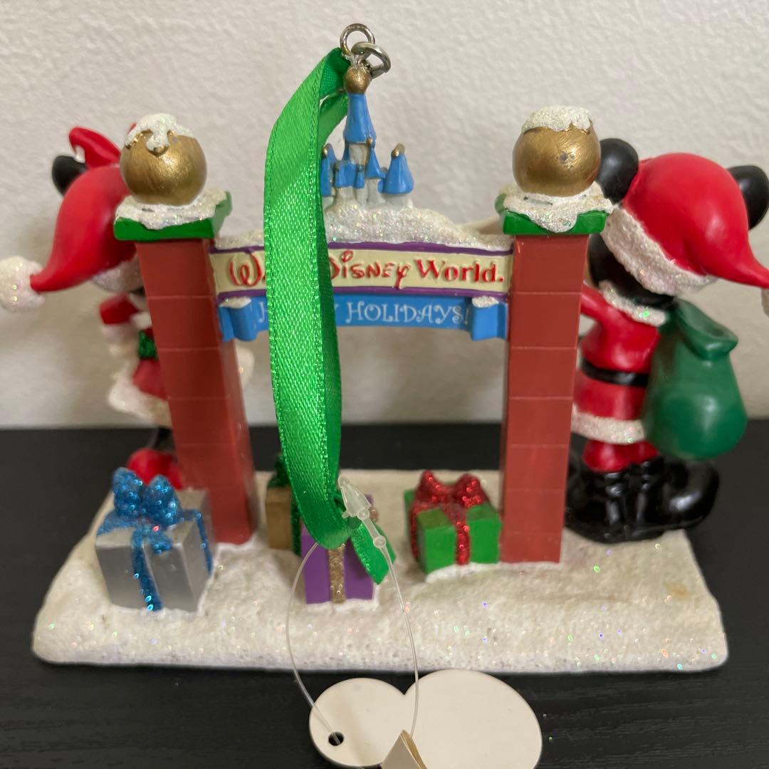 ディズニーランド　ミッキーミニー　お土産　フォトスタンド　置き物　3点セット
