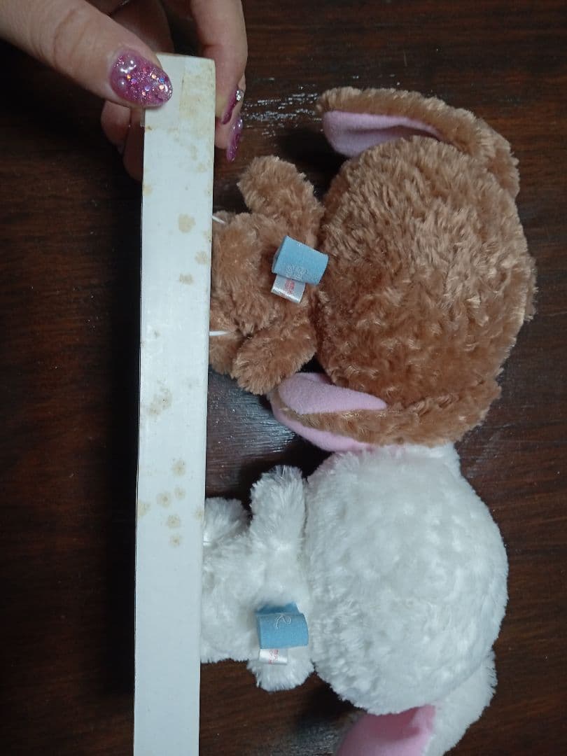 当時物 シュガーバニーズ sugarbunnies ぬいぐるみ2体 絵本セット