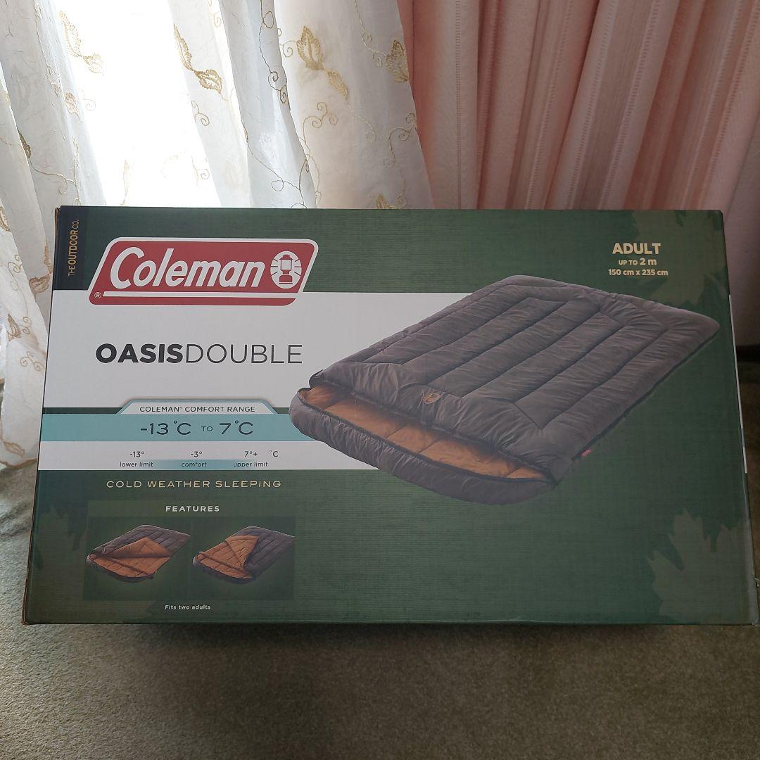 コールマン オアシスダブル 寝袋