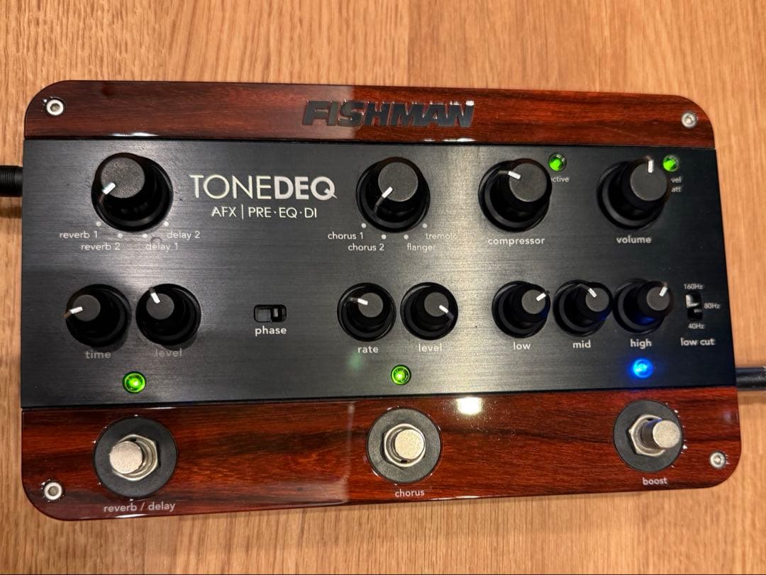 【美品、付属品完備】FISHMAN TONEDEQ プリアンプ