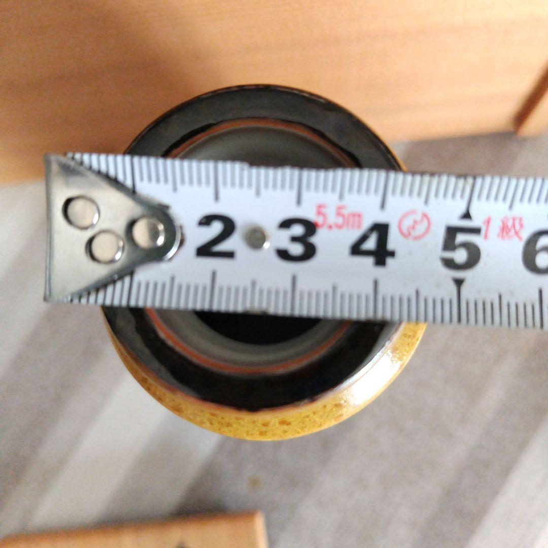 三代　浅蔵五十吉　九谷焼 花柄陶器花瓶 木箱付き