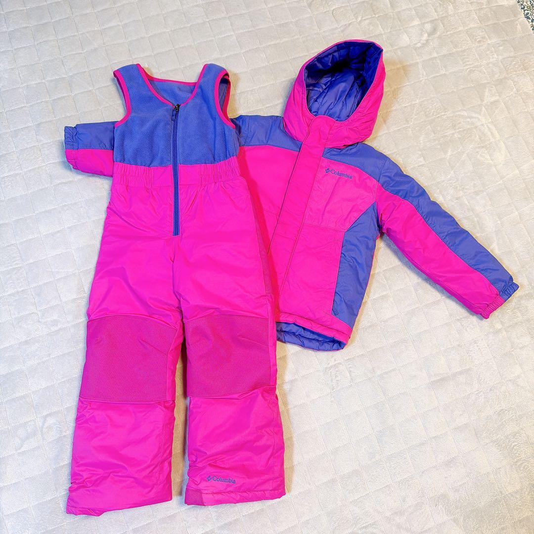 Columbia 子ども用 スキーウェア 上下セットXXS 110cm