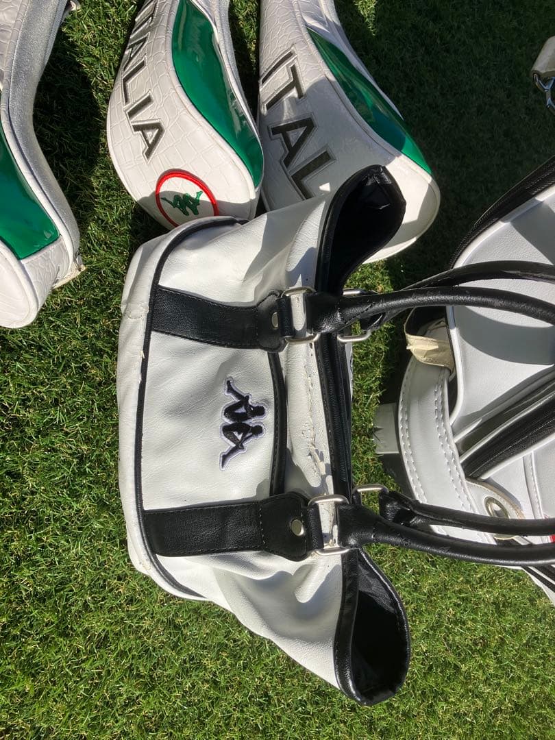 Kappa ITALIAキャディーバック カートバッグ・ヘッドカバー3セット