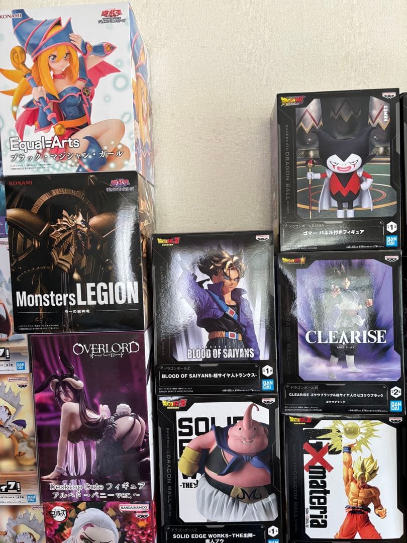 【新品未開封】　フィギュア77体まとめ売り　ワンピース　ドラゴンボール　その他